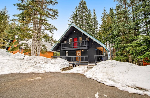 Scandinavian Lodge-Inspired Home w/ High-Speed WiFi, Wood Stove, & Washer/Dryer