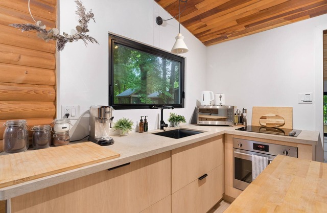 Scandinavian Riverfront Cabin Muskoka