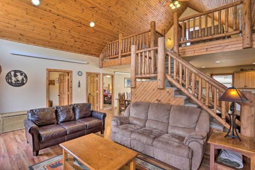 Scenic Hill City Cabin Hiking and ATV Trail Access