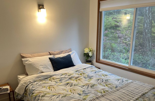 Scenic ocean and mountain views from your living room.