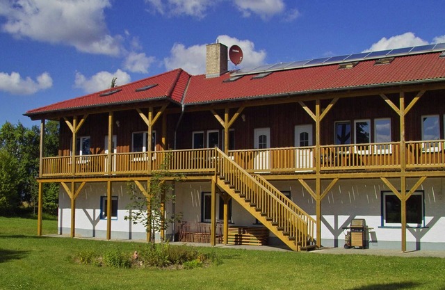 Schöne Ferienwohnung mit Terrasse en Boddin