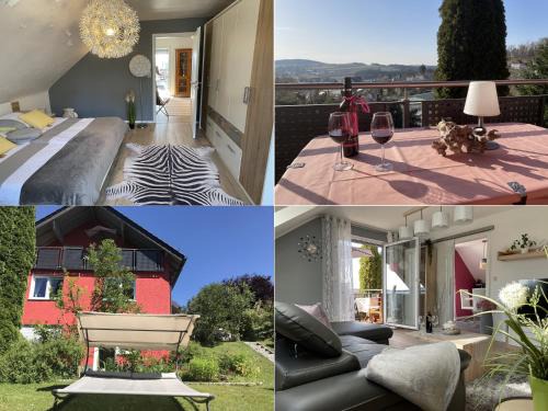 Schöne Ferienwohnung in Schauenstein-Hof im Frankenwald mit Loggia 100qm