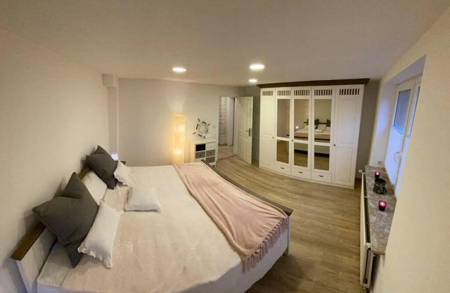 Schöne Wohnung mit Garten beim Outletcenter 5 km