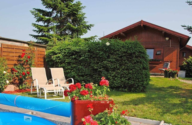 SCHW 1012 - Casa 2 (madera) - Casas de vacaciones con piscina Kummerow SCHW 1010