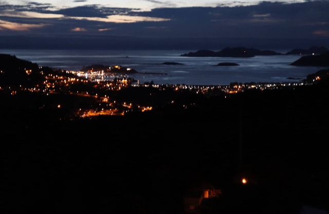 Mar y montaña en las Rías Baixas. Cies a la vista