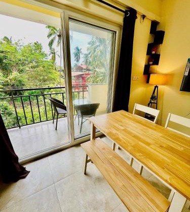 Sea breeze 1 bhk apartment A12 Calangute,North Goa