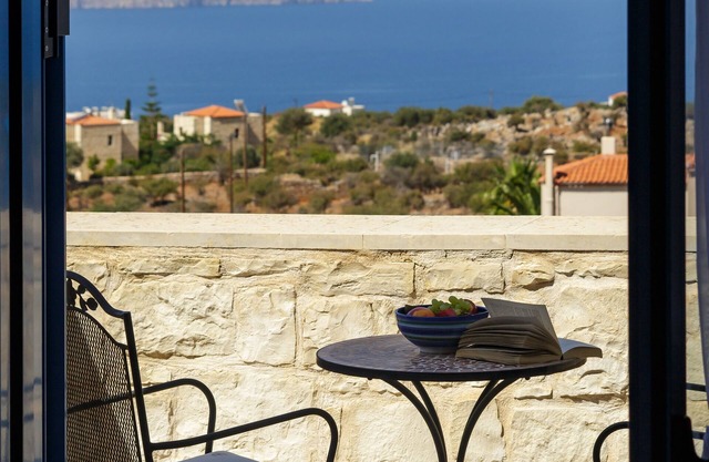 Sea of Crete views from your mountaintop infinity pool