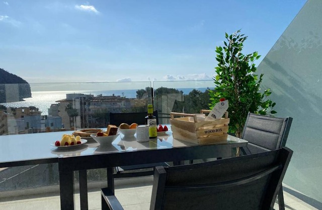 Sea view apartment 6E with pool in Cañamel beach