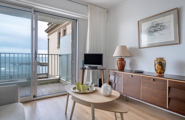 Vista al mar - apartamento para 2 en Le Croisic