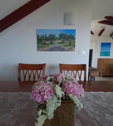 Sea view apartment on a small island