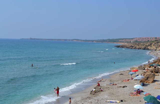 Apartamento con vistas al mar en San Giovanni di Sinis, a 100 m de la playa.