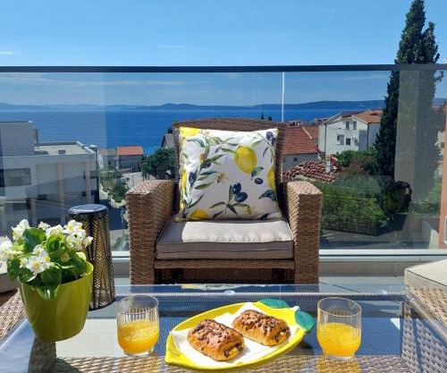 Sea View Luxury Apartment Diva Lux, Čiovo, Okrug