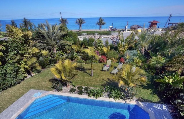 Seafront 3 bedroom villa Medea with private pool and garden.