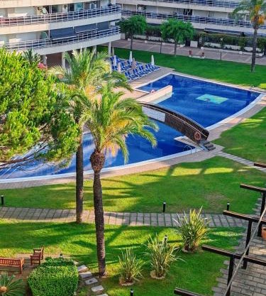 Seafront apartment in Blanes S'Abanell Central Park