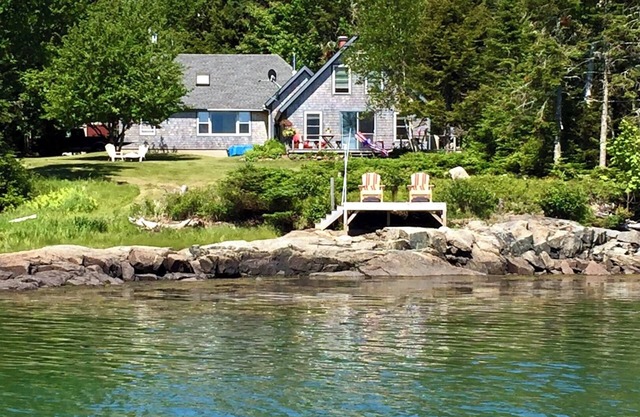 Seal Cove: Spectacular Waterfront House, Stunning Downeast Maine ocean views