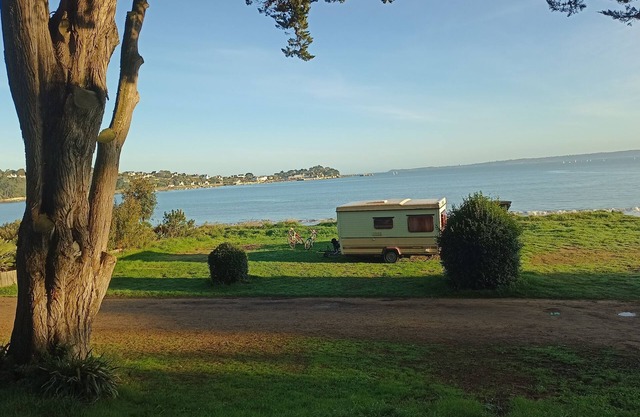 Seaside caravan in Brittany