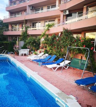 Seaview apartment complex Karia