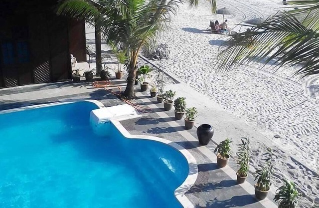 Seaview Chalet # 1 frente a la playa de Cenang Beach