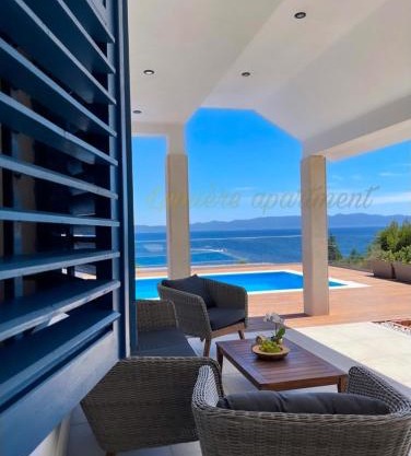 Seaview pool apartment-Lumière, Island Hvar-Gdinj
