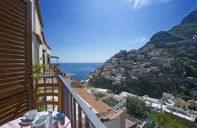 Sebastien Balcon apartment central sea view Positano