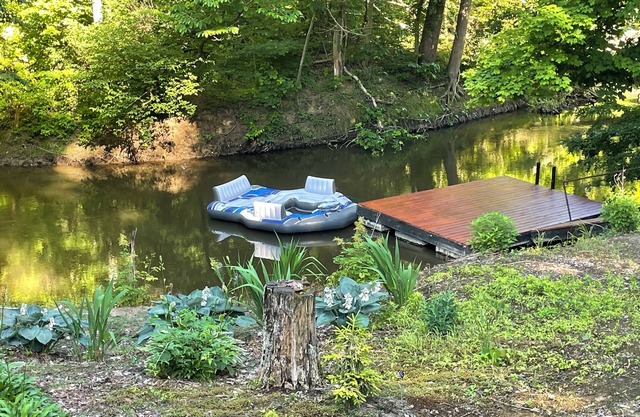 Secluded Country Home on River with Hot Tub and Private Trails