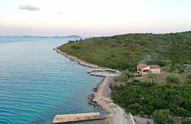 Casa de pescador para vacaciones junto al mar Bahía Žižanj, Pasman (K-23925)