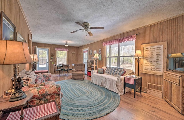 Secluded Indian River Retreat w/ Fire Pit!