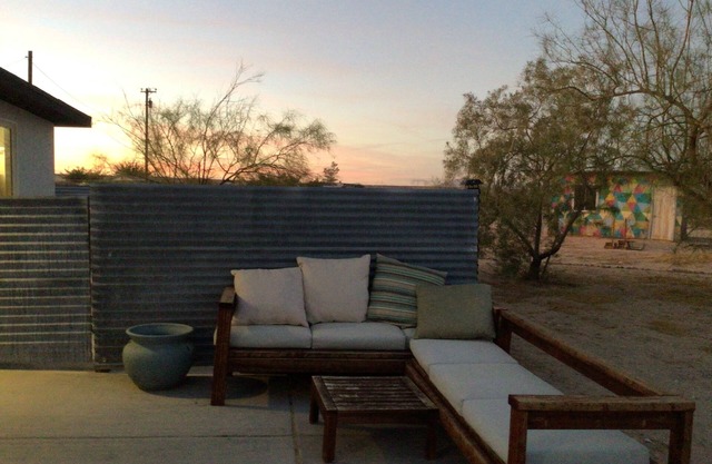 Modern Desert Home where you can enjoy 360-degree sunsets all year round!