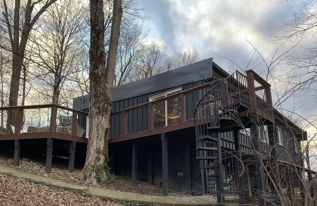 Secluded Mid Century Home in Crescent Hill on a 1/2 acre in the city