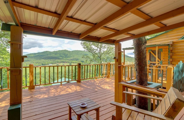 Secluded Mountain Cabin w/ Decks + Gazebo!