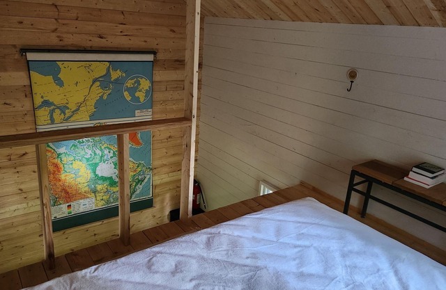 Secluded Muskoka Glamping Cabin with Private Lake & Trails