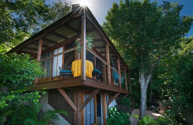 Secluded Romantic Oasis in St. John — Welcome to Teahouse Treehouse!