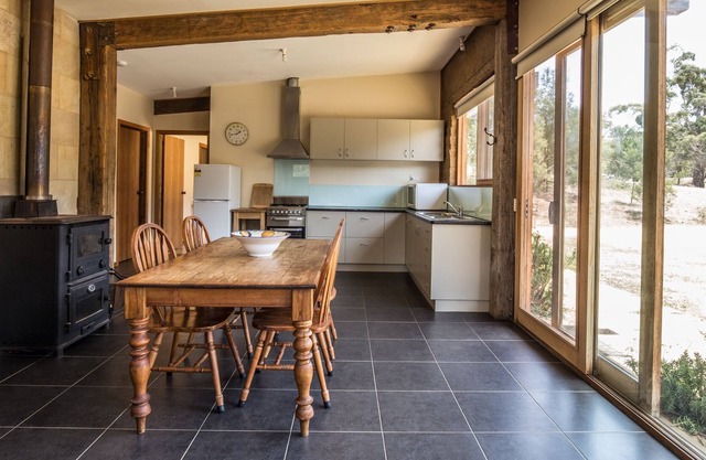 Secluded three bedroom mud brick cabin adjacent to the Great Otway National Park