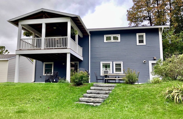 Second floor unit close to downtown Beulah & Crystal Lake for year-round fun!