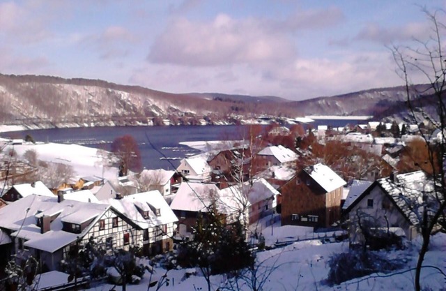 Seeblick Ferienwohnung am Rursee - Parque Nacional de Eifel