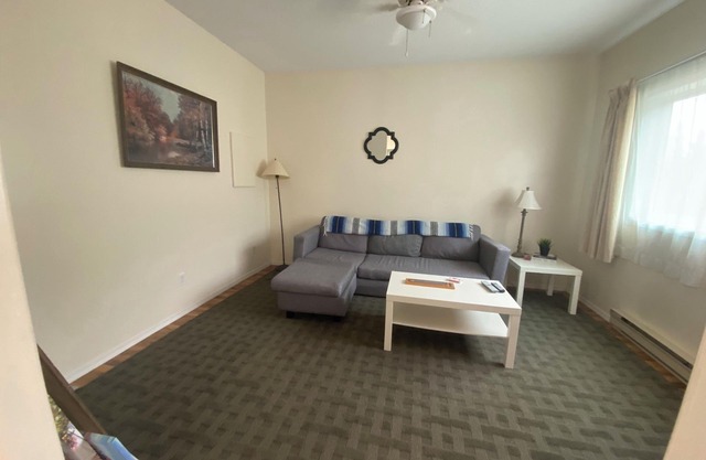 Self contained basement apartment. 5 minutes to Dutch Lake beach