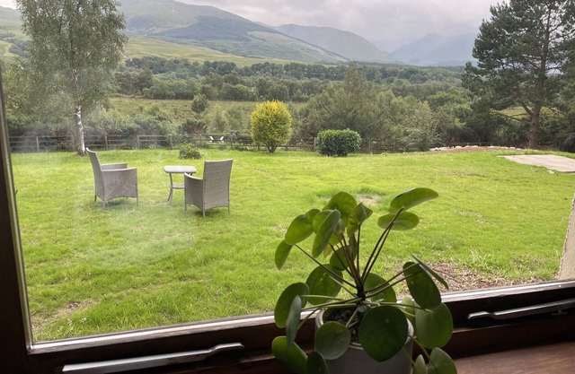 Self-contained rural home with mountain views