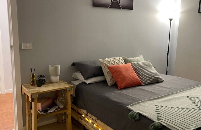 AirBnB boasts a clean homely feeling, fully self contained.