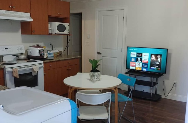 Separated entrance one bedroom suit in central Burnaby
