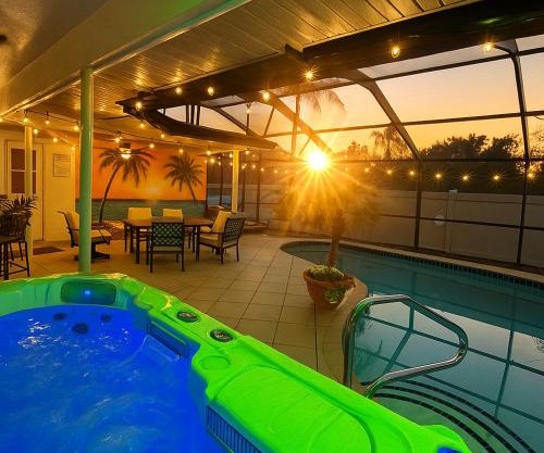 September Sunshine Escape EV Chger Firepit Games