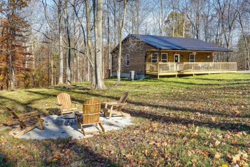 Serene Logan Retreat with Hot Tub and Stargazing Dome
