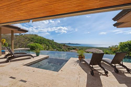 Serene Oceanview Villa with Pool