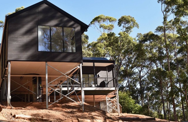 Serene Scandi Riverbank House