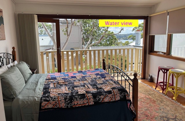 Serene Sydney water views in safe harbourside setting near city, pet-friendly