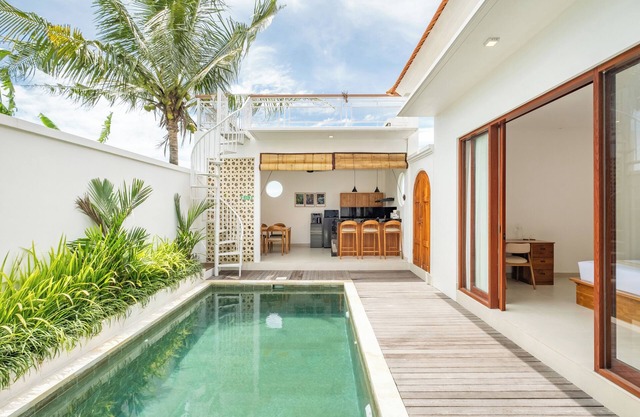 Serene Tropical 2BR Villa in Nyanyi with Private Pool