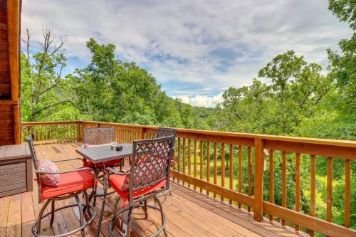 Serenity Cabin with Game Room and Decks in Harrison!