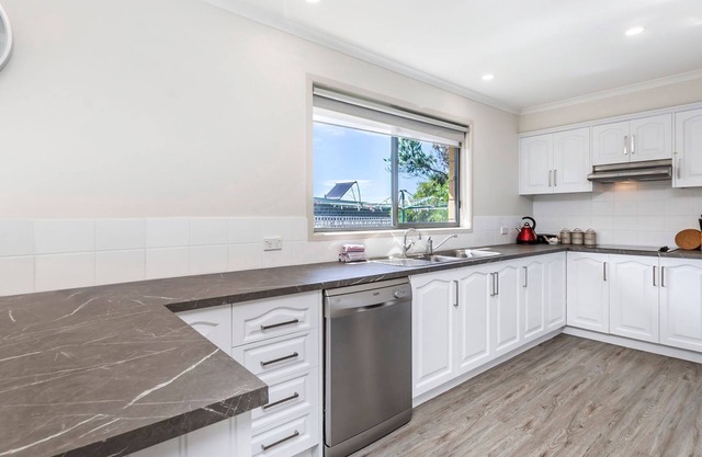 Serenity, located in a quiet cul de sac near Port Fairy's Pea Soup Cove