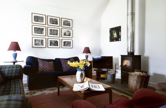 Seven bedroom house overlooking rural Perthshire