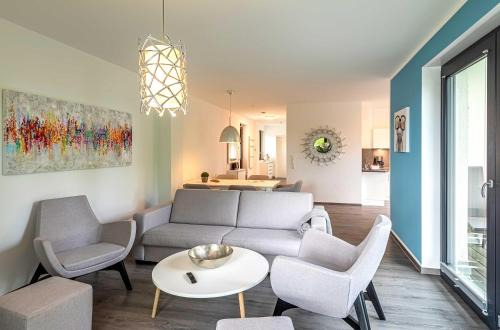 Shanti-Suite mit Dachterrasse, Kamin & Sauna am Krakower See