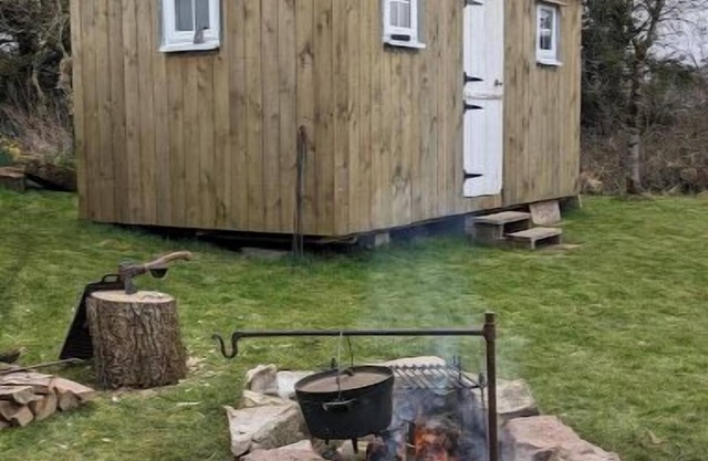 Shepherds Hut in Dark Sky Reserve